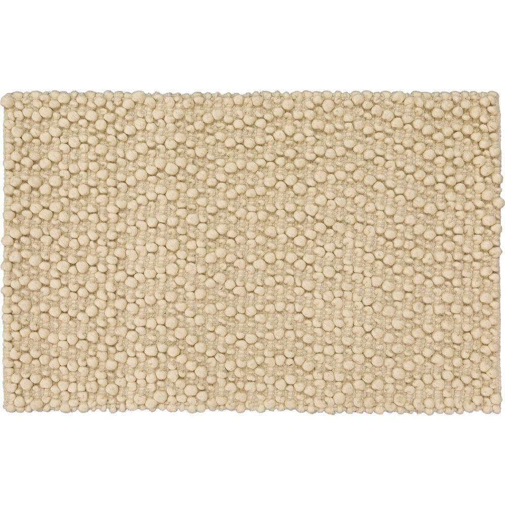 Gorbea GR1 Vanilla Ivory Area Rug #color_vanilla ivory