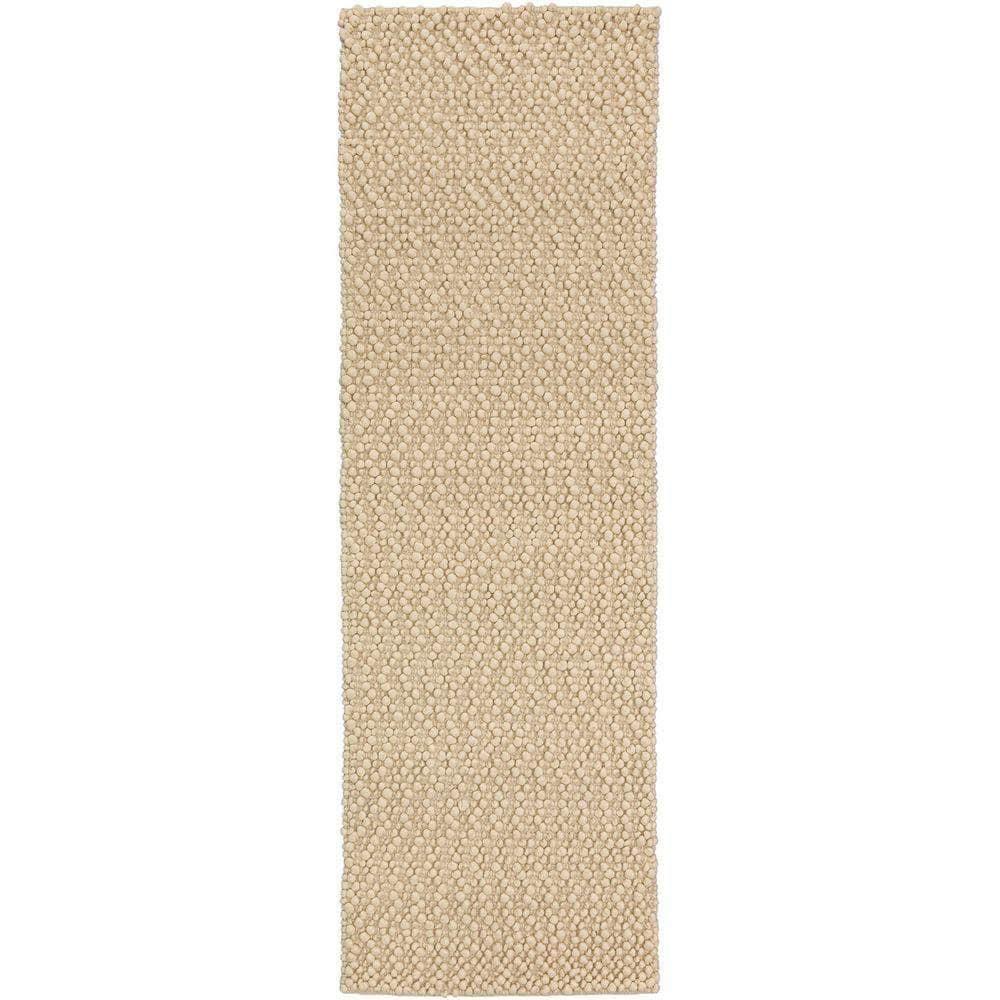 Gorbea GR1 Vanilla Ivory Area Rug #color_vanilla ivory