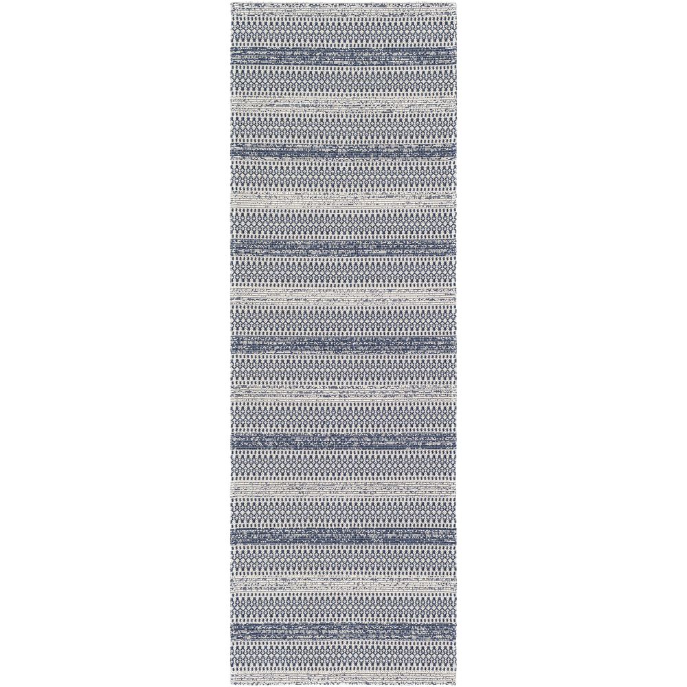 Machine Woven LCS-2311 Navy, White Rugs #color_navy, white