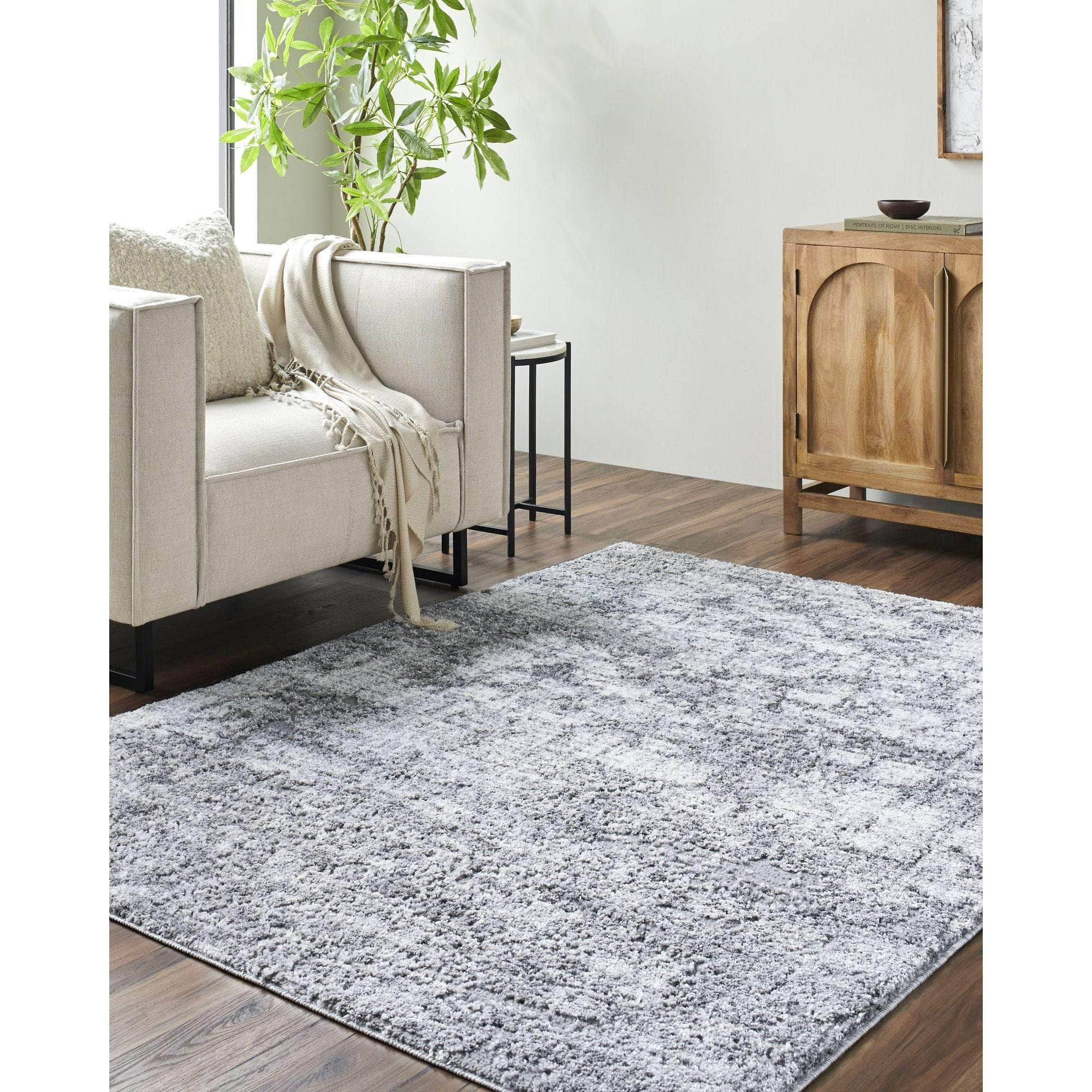 Machine Woven ARP-2308 Slate, Metallic - Silver, Light Silver, Sage Rugs #color_slate, metallic - silver, light silver, sage