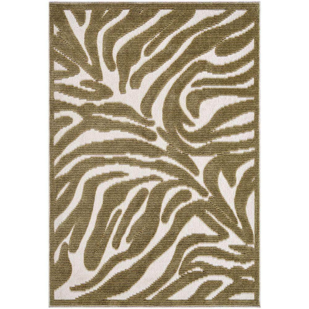 Machine Woven LYA-2332 Beige, Brown Rugs #color_beige, brown