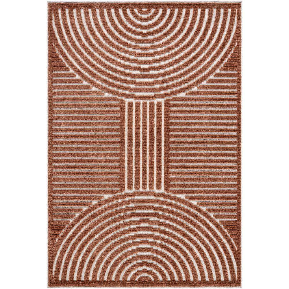 Machine Woven LYA-2329 Beige, Olive Rugs #color_beige, olive