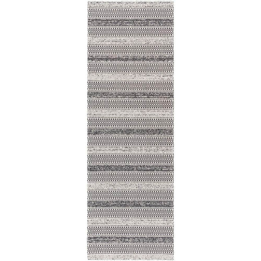 Machine Woven LCS-2310 Black, Cream Rugs #color_black, cream