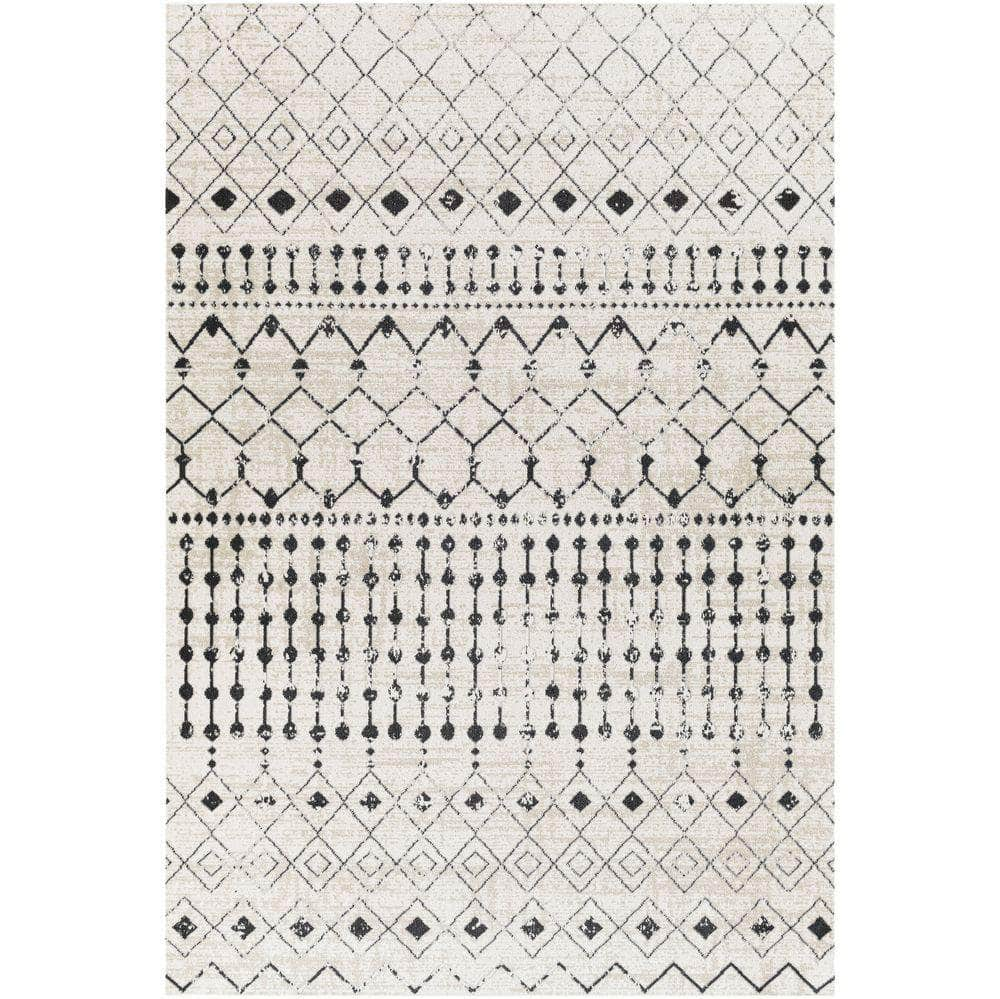 Machine Woven LVR-2336 Black, Gray Rugs #color_black, gray