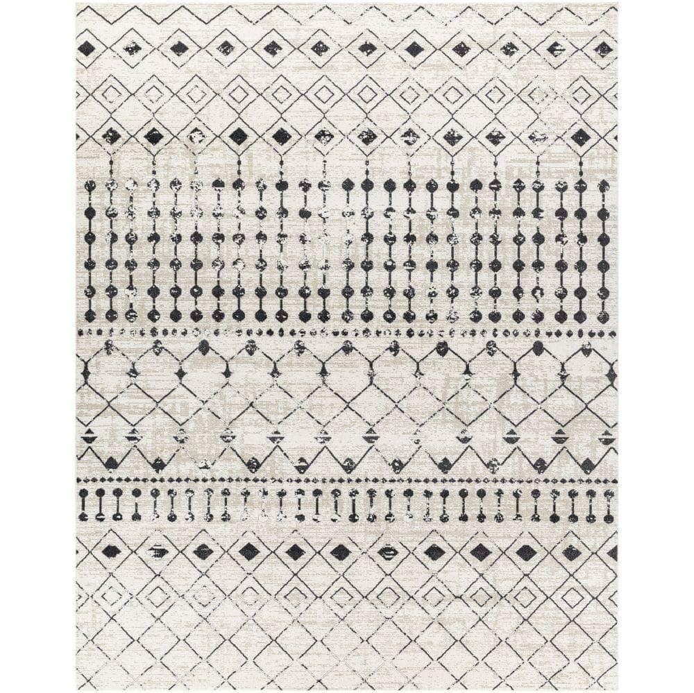 Machine Woven LVR-2336 Black, Gray Rugs #color_black, gray