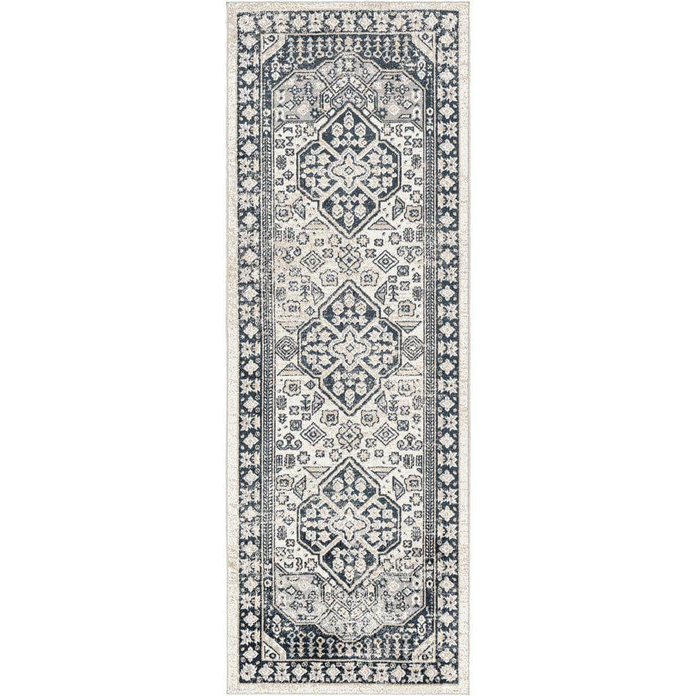 Machine Woven LVR-2324 Black, Ink Blue Rugs #color_black, ink blue