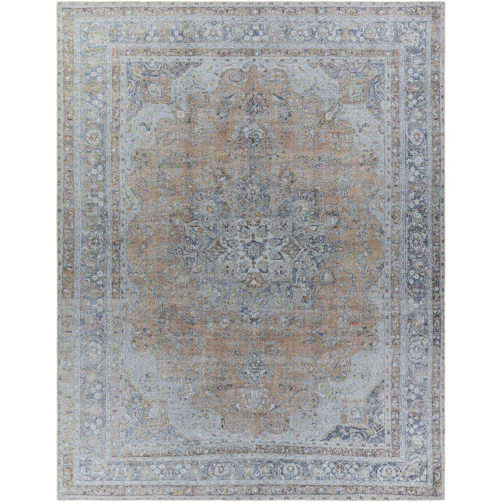 Machine Woven THI-2705 Blue, Slate Rugs #color_blue, slate