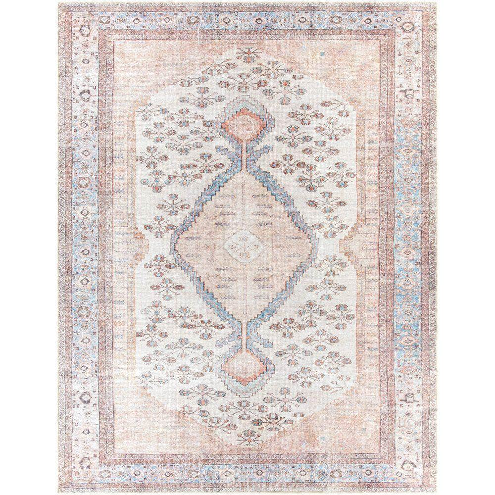 Machine Woven AML-2326 Blush, Light Gray Rugs #color_blush, light gray