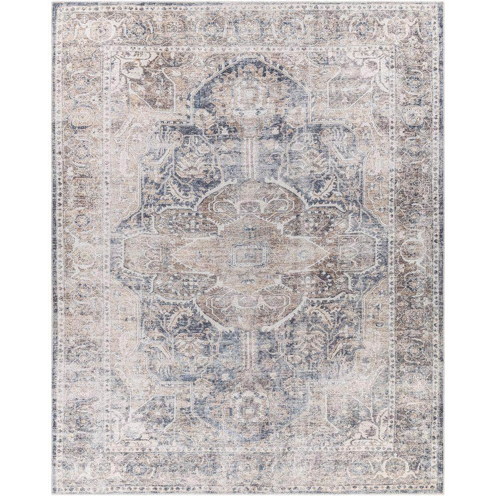 Machine Woven THI-2700 Brown, Tan Rugs #color_brown, tan