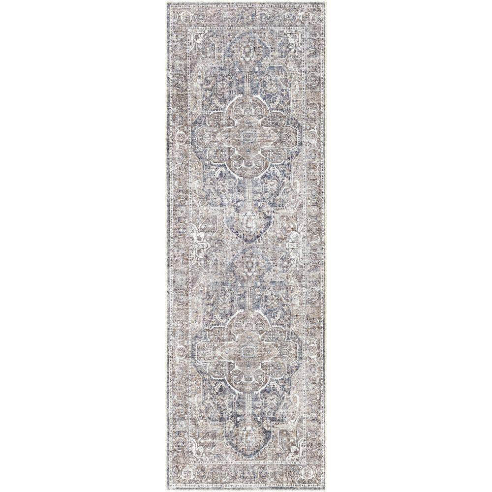 Machine Woven THI-2700 Brown, Tan Rugs #color_brown, tan