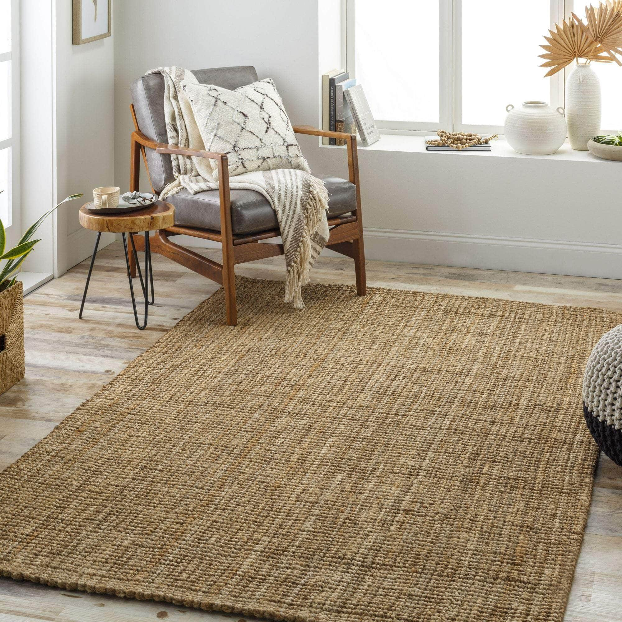 Handmade BOAC-2300 Tan, Beige Rugs #color_tan, beige