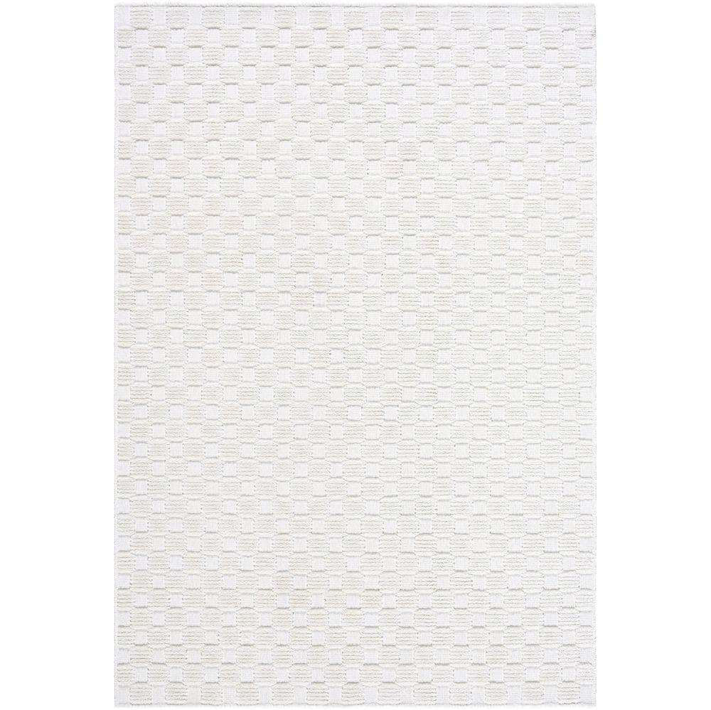 Machine Woven LYA-2346 Cream, White Rugs #color_cream, white