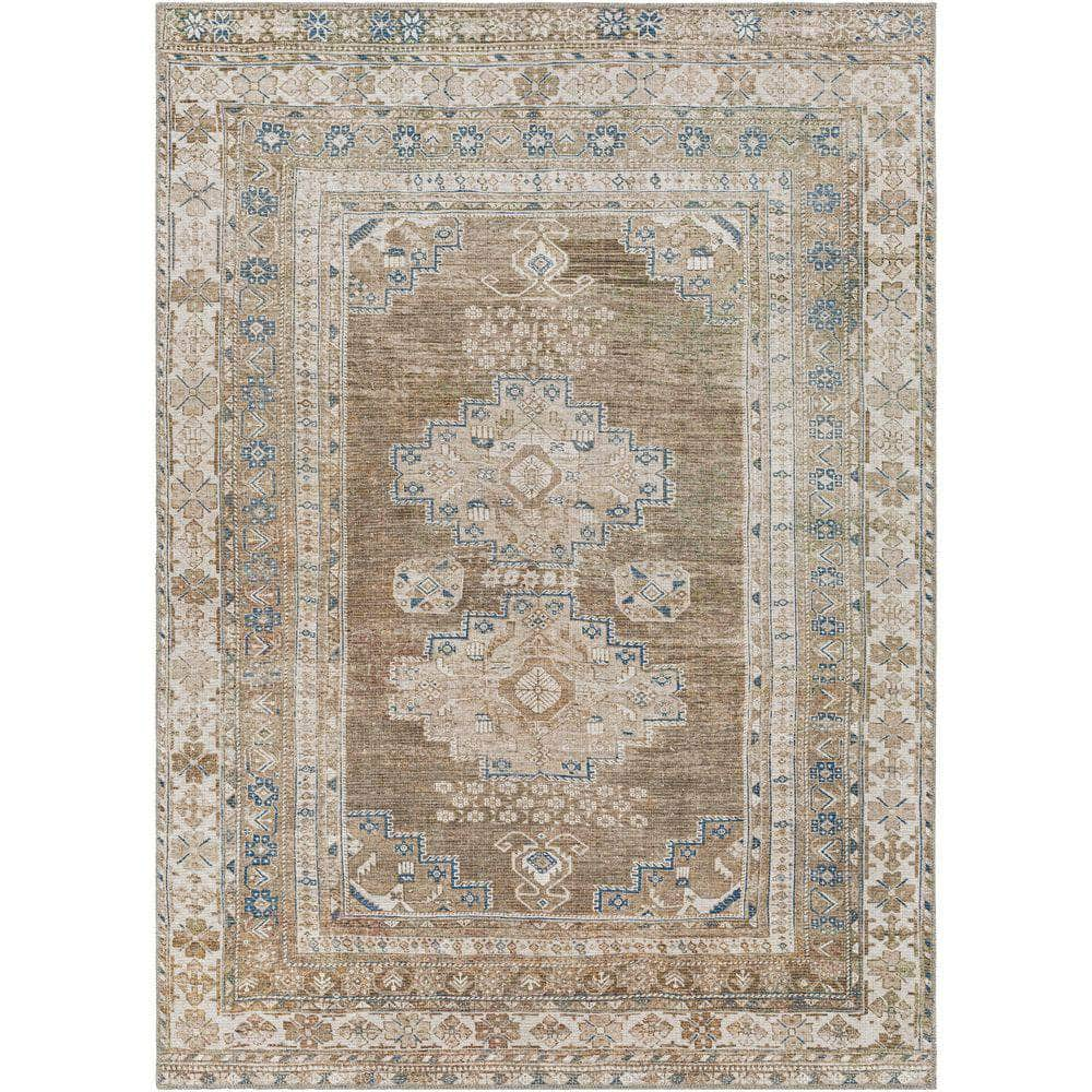 Machine Woven CLN-2303 Dusty Sage, Light Beige Rugs #color_dusty sage, light beige