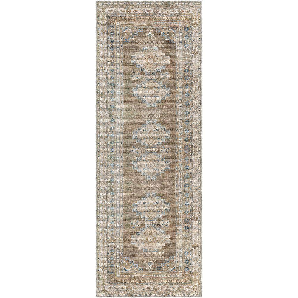 Machine Woven CLN-2303 Dusty Sage, Light Beige Rugs #color_dusty sage, light beige