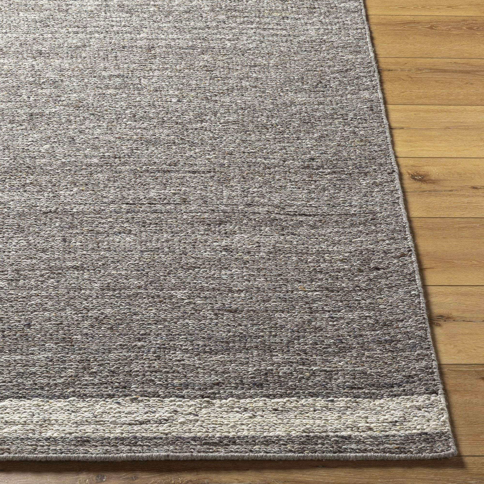 Handmade DRB-2302 Grey, Dark Grey Rugs #color_grey, dark grey