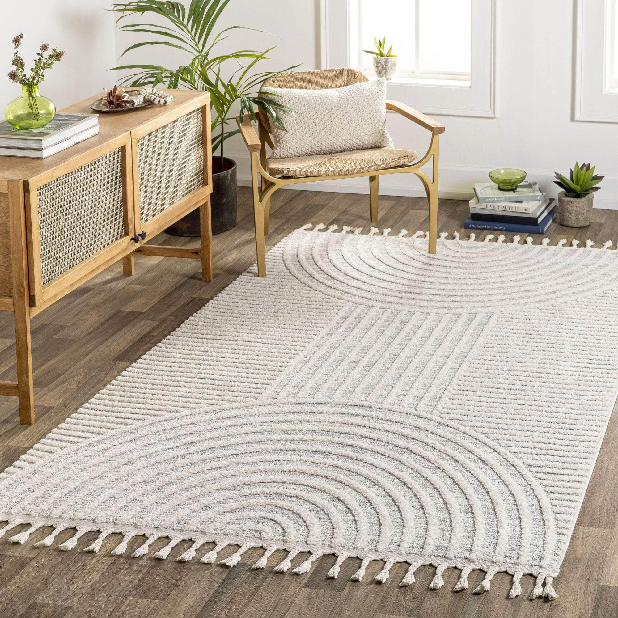 Machine Woven NOA-2310 Light Gray, Cream, Medium Gray Rugs #color_light gray, cream, medium gray