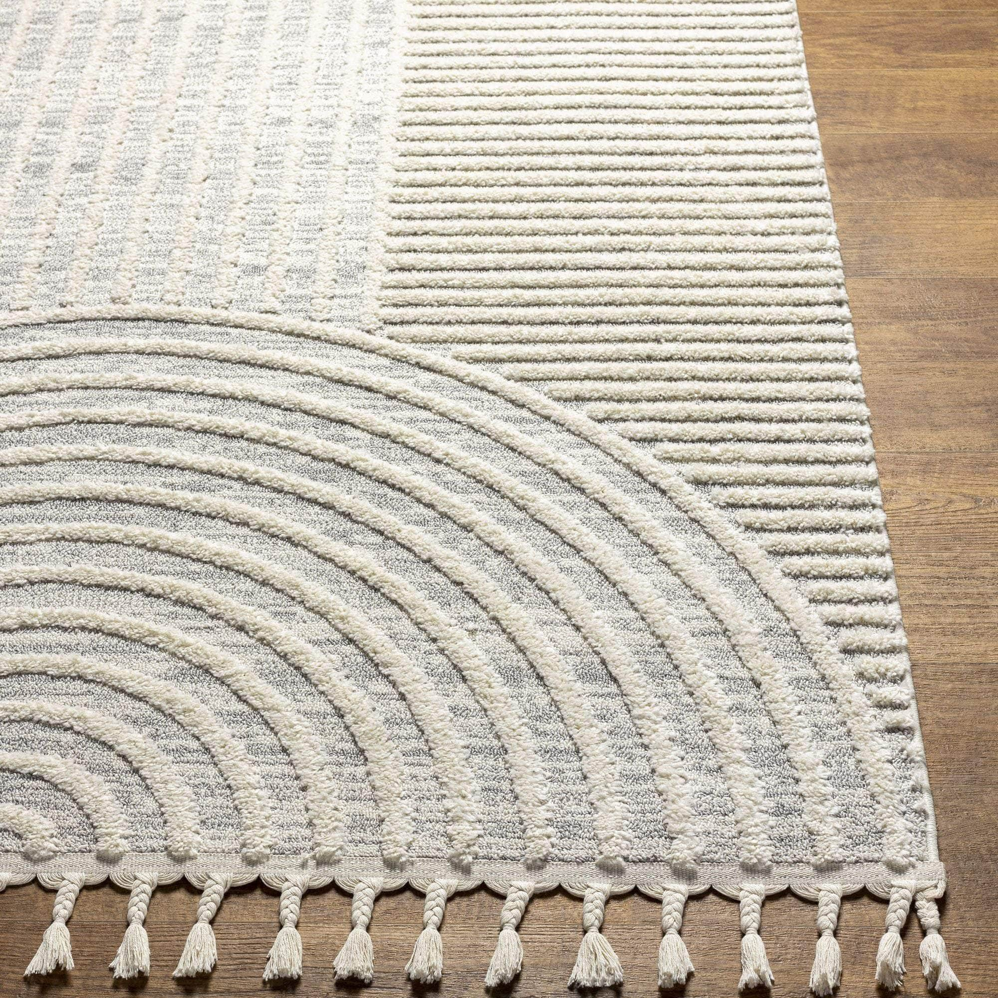 Machine Woven NOA-2310 Light Gray, Cream, Medium Gray Rugs #color_light gray, cream, medium gray