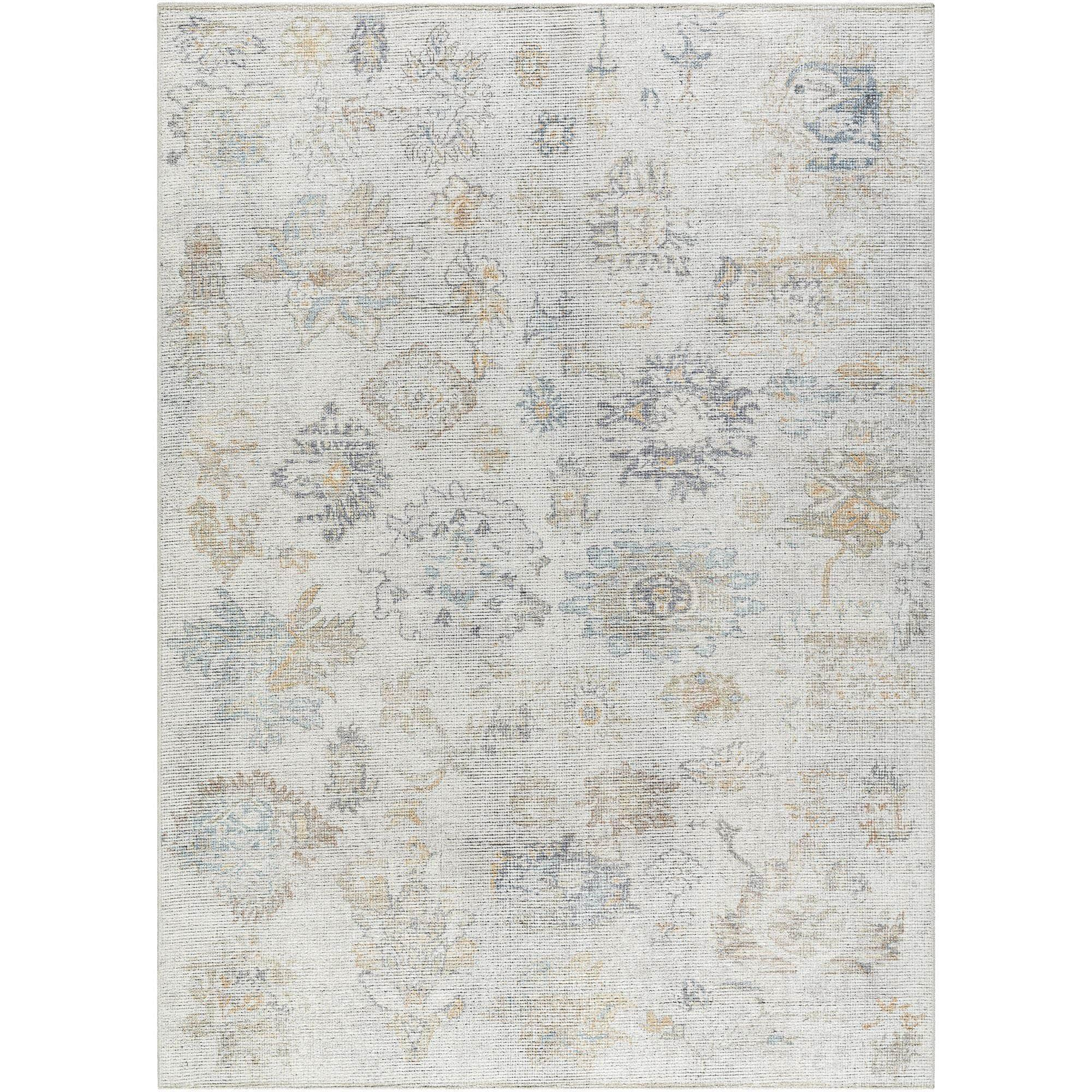 Machine Woven PNWOL-2302 Gray, Cream, Tan, Charcoal, Light Brown, Sky Blue Rugs #color_gray, cream, tan, charcoal, light brown, sky blue