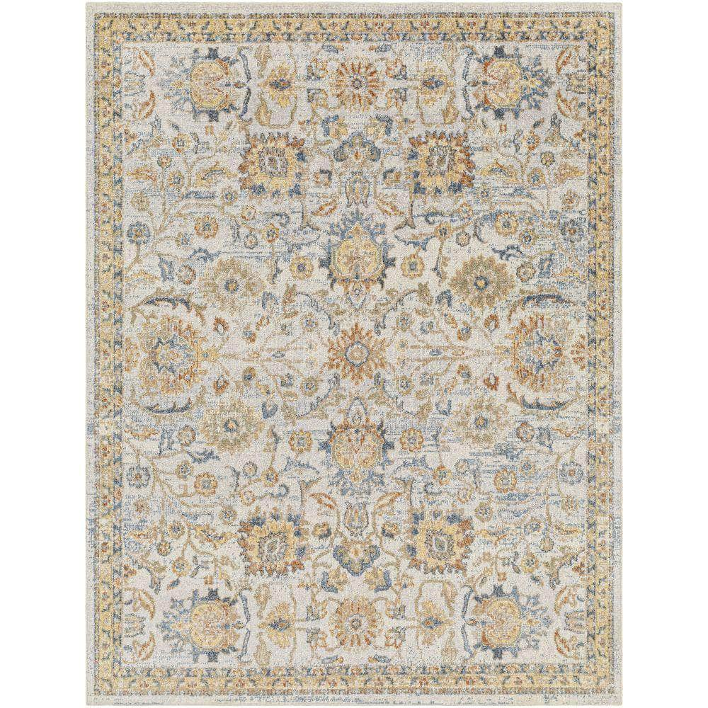 Machine Woven LLL-2327 Gray, Oatmeal Rugs #color_gray, oatmeal