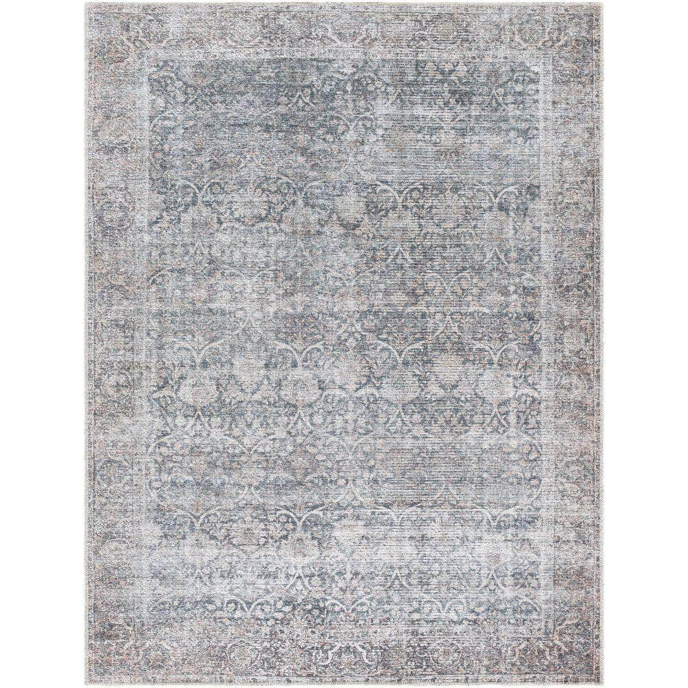 Machine Woven VVLO-2303 Grey, Dark Grey Rugs #color_grey, dark grey