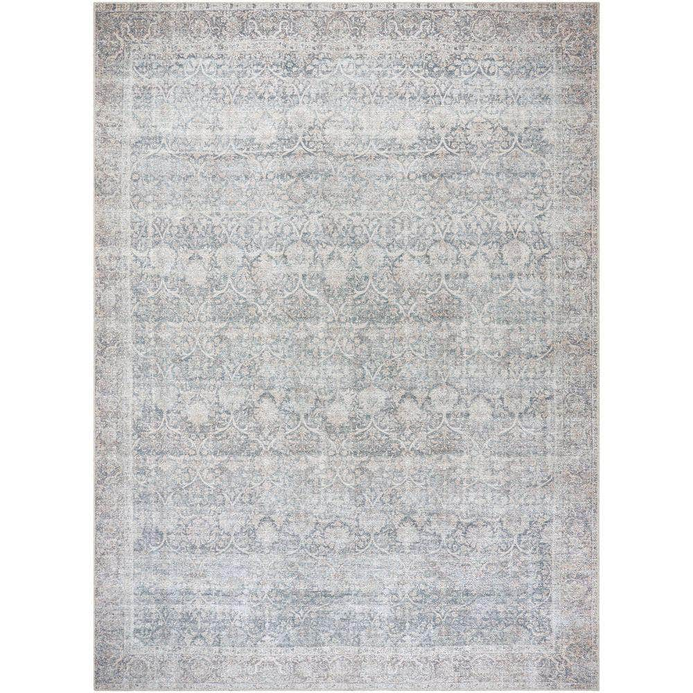 Machine Woven VVLO-2303 Grey, Dark Grey Rugs #color_grey, dark grey