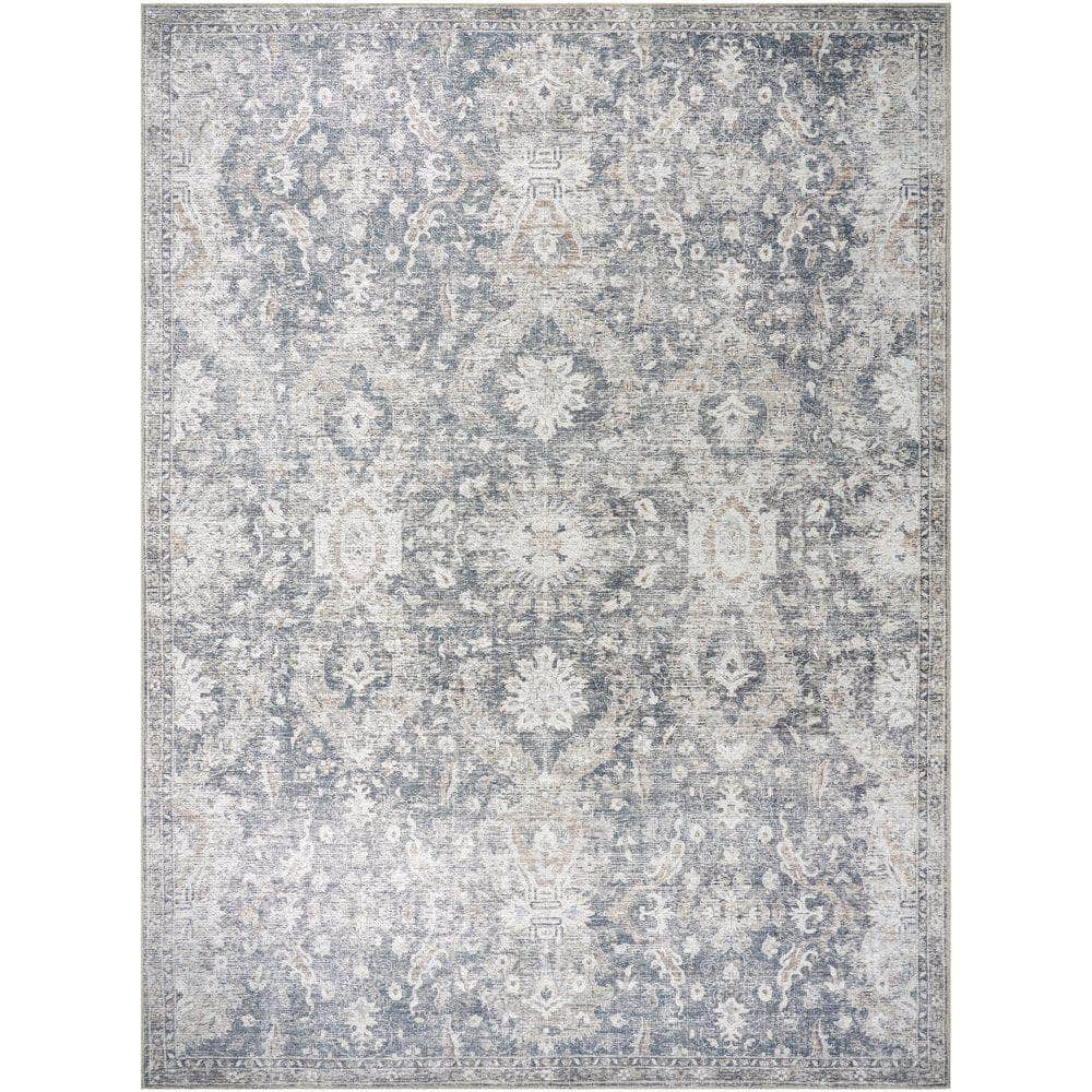 Machine Woven VVLO-2305 Grey, Metallic - Silver Rugs #color_grey, metallic - silver