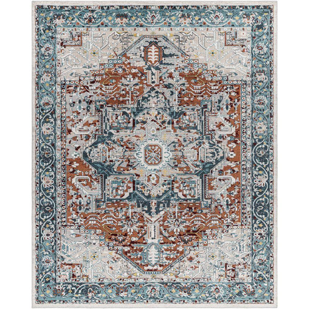 Machine Woven LVR-2323 Ink Blue, Blue Rugs #color_ink blue, blue