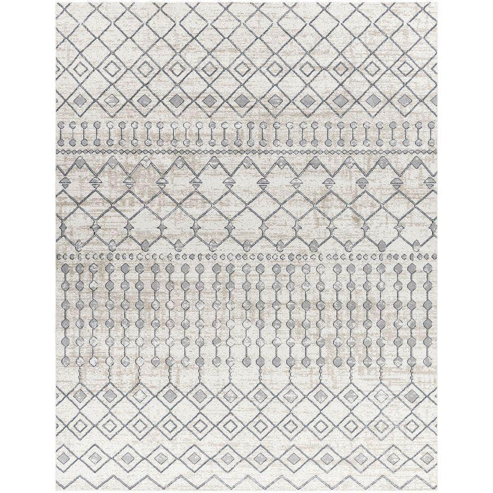 Machine Woven LVR-2339 Ink Blue, Gray Rugs #color_ink blue, gray