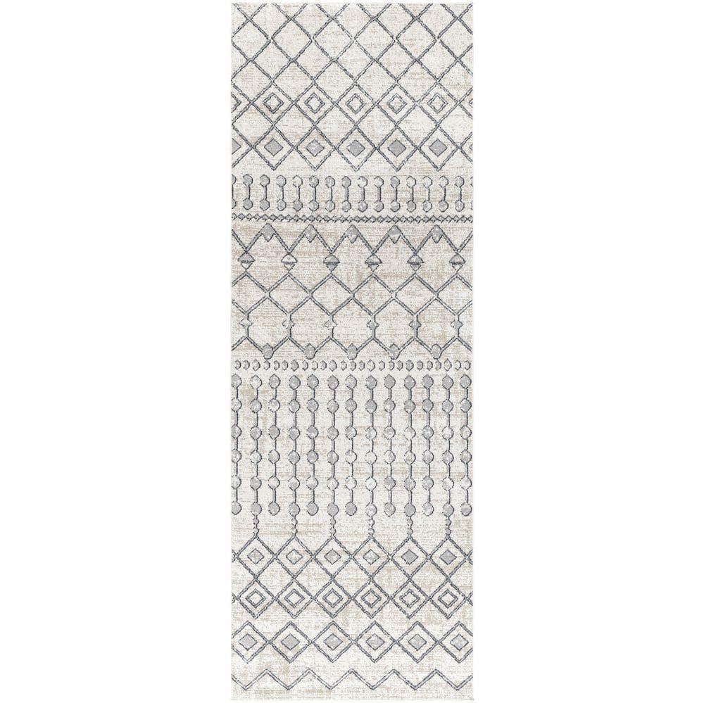 Machine Woven LVR-2339 Ink Blue, Gray Rugs #color_ink blue, gray