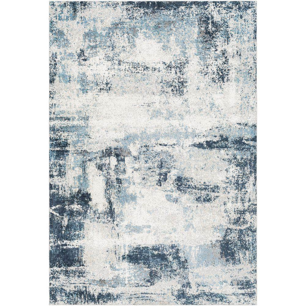 Machine Woven LVR-2313 Ink Blue, Navy Rugs #color_ink blue, navy