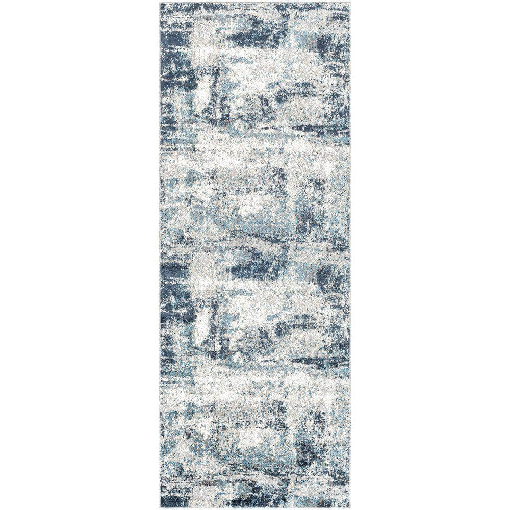 Machine Woven LVR-2313 Ink Blue, Navy Rugs #color_ink blue, navy