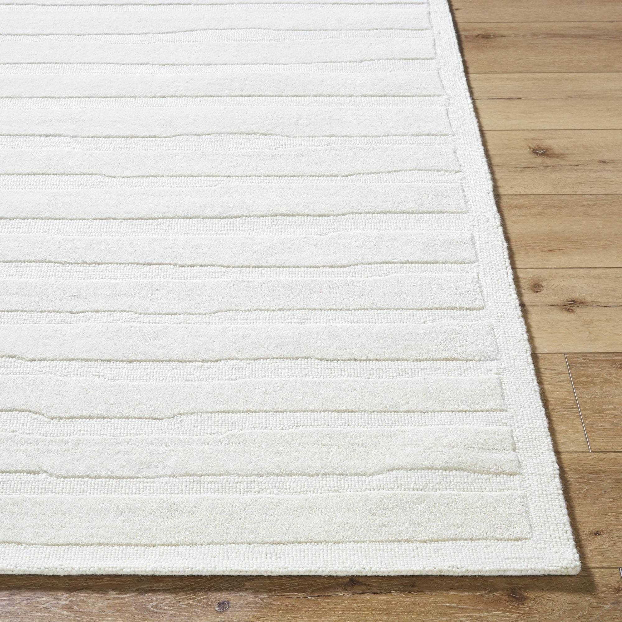 Handmade BKO-2324 Off-White, Light Silver Rugs #color_off-white, light silver