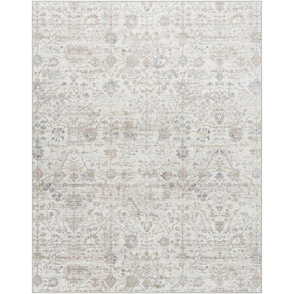 Machine Woven LVR-2358 Ivory, Brown Rugs #color_ivory, brown