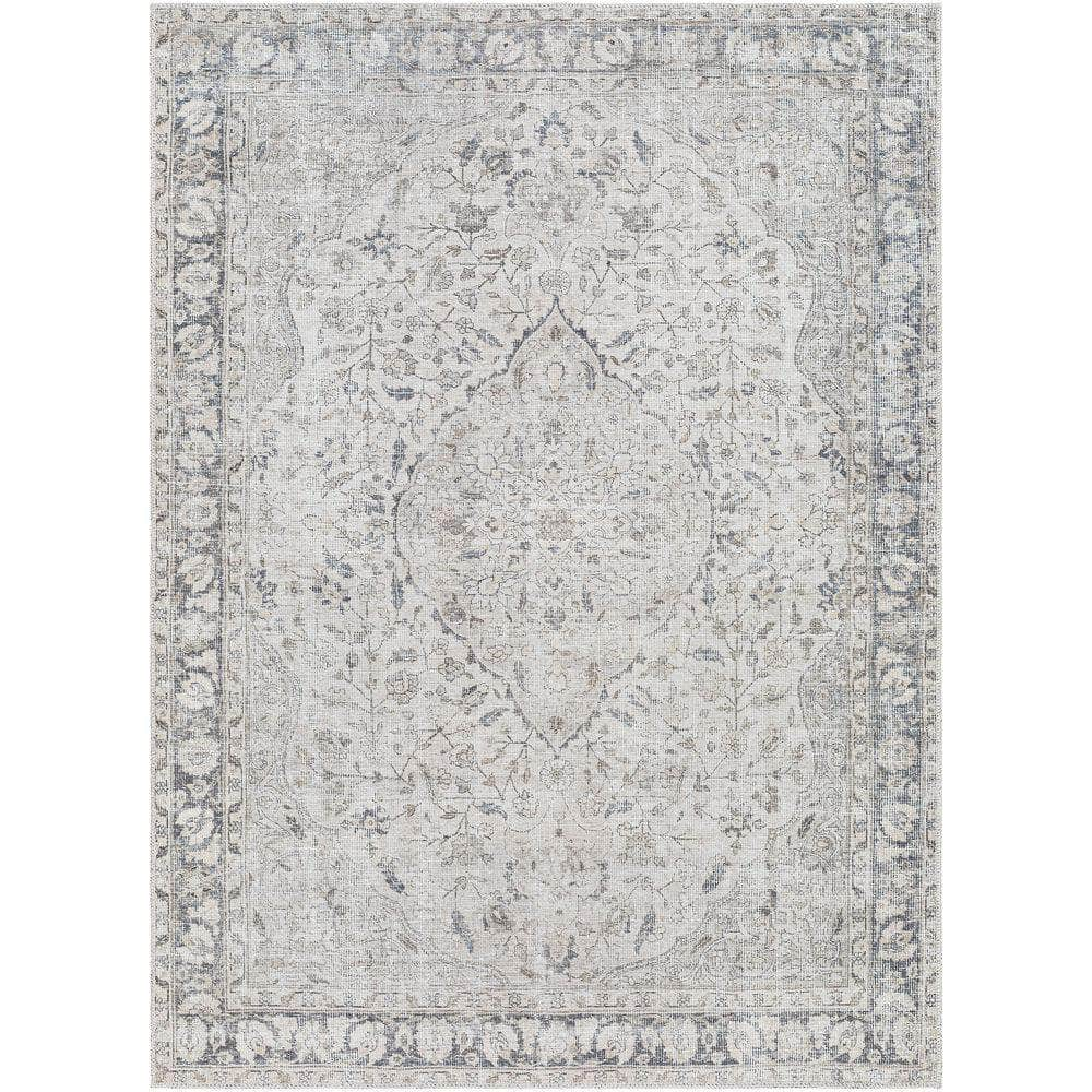 Machine Woven AML-2385 Ivory, Taupe Rugs #color_ivory, taupe