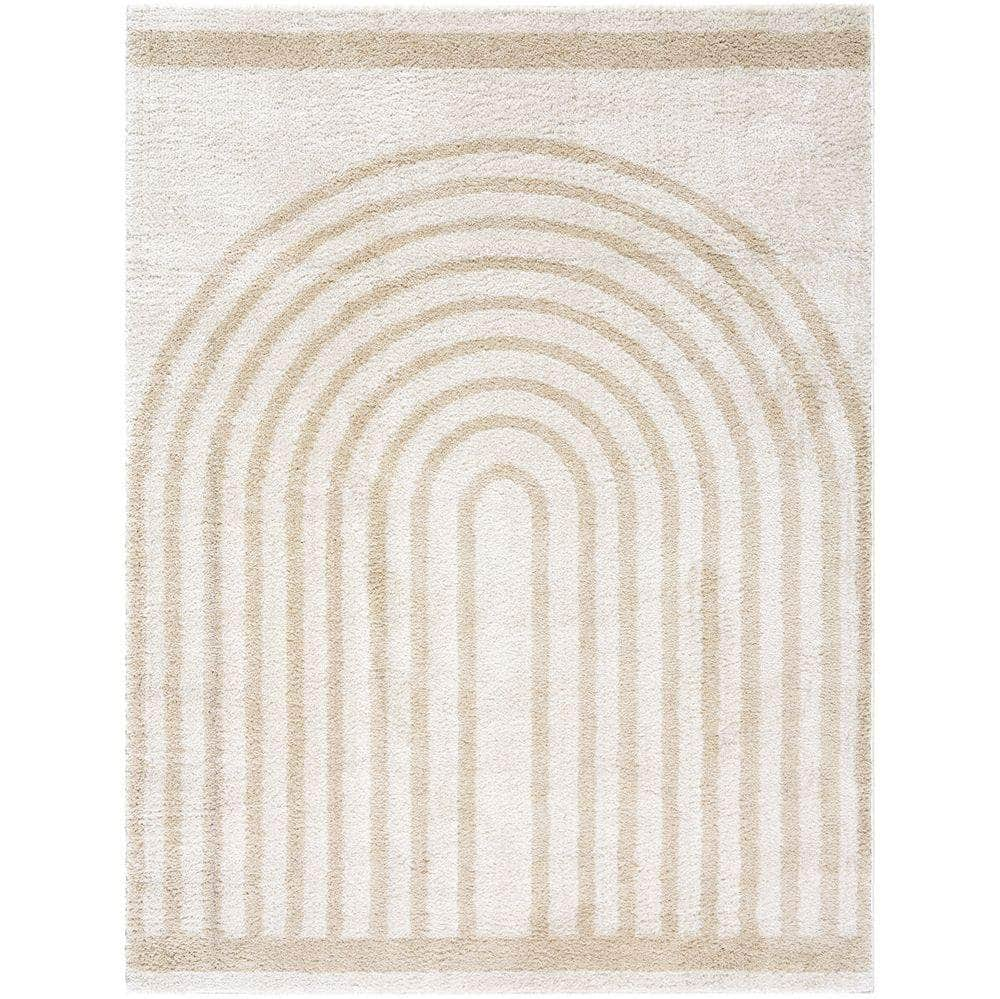 Machine Woven FSG-2311 Light Beige, Beige Rugs #color_light beige, beige