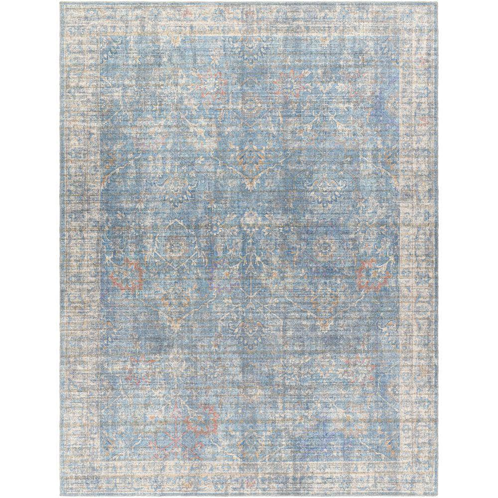 Machine Woven COB-2300 Light Blue, Blue Rugs #color_light blue, blue