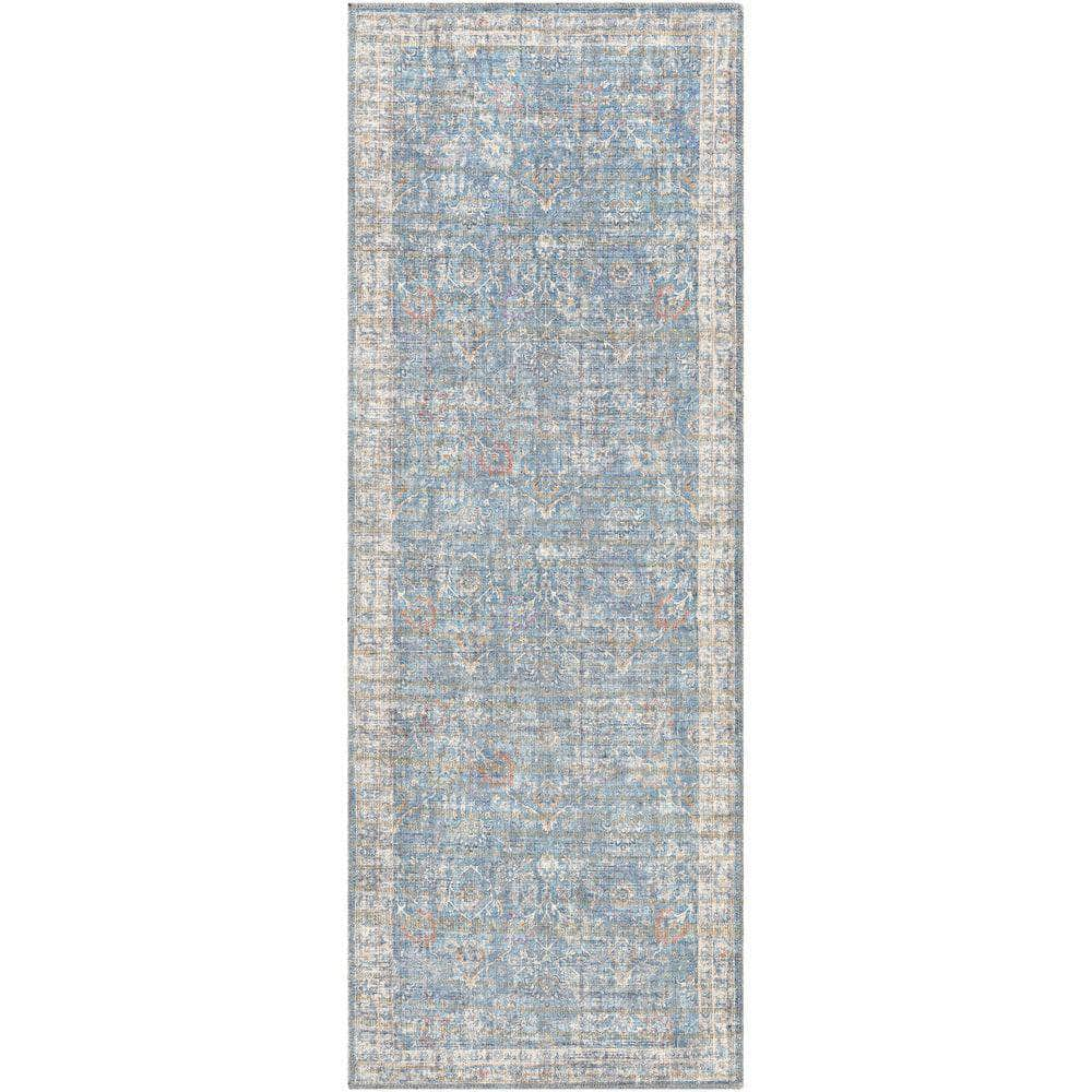 Machine Woven COB-2300 Light Blue, Blue Rugs #color_light blue, blue