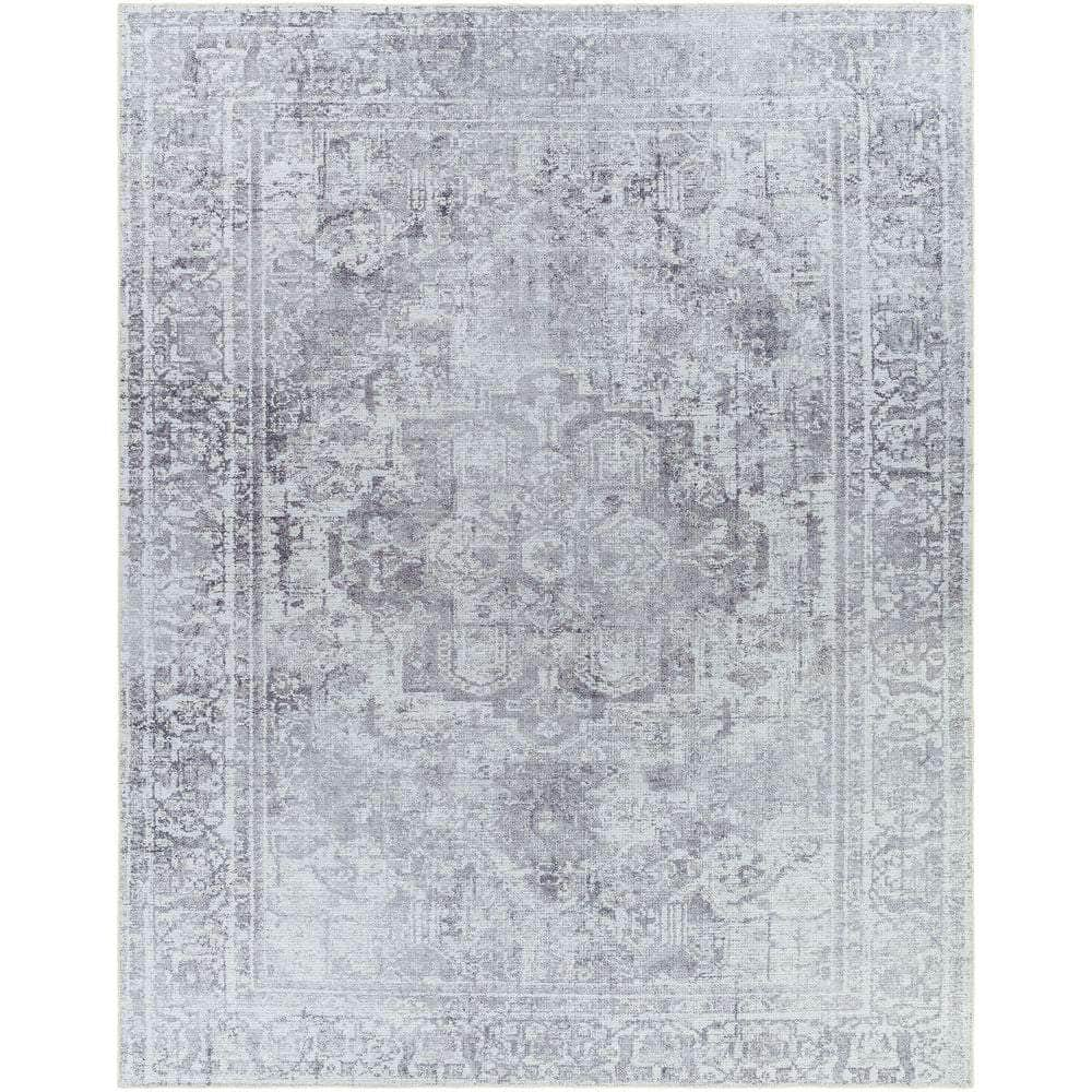 Machine Woven THI-2710 Light Gray, Gray Rugs #color_light gray, gray