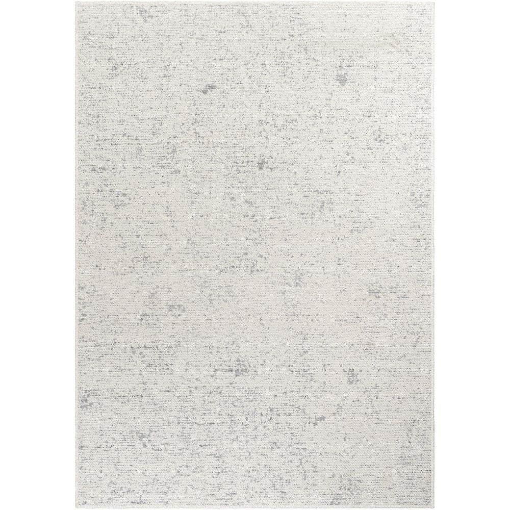 Machine Woven QBC-2301 Light Gray, Ivory Rugs #color_light gray, ivory