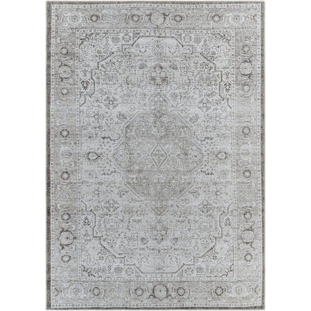 Machine Woven AML-2368 Light Sage, Charcoal Rugs #color_light sage, charcoal