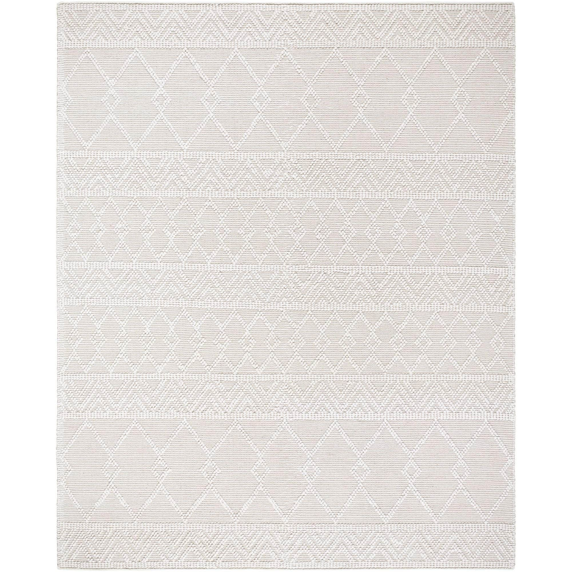 Handmade HYG-2308 Light Silver, Off-White, Ash Rugs #color_light silver, off-white, ash