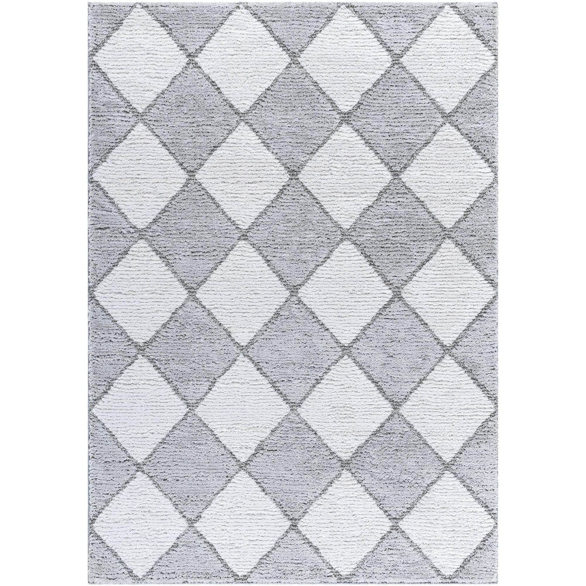 Machine Woven DEL-2307 Light Silver, Silver, Metallic - Silver Rugs #color_light silver, silver, metallic - silver