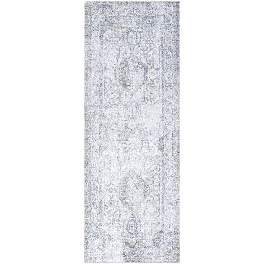 Machine Woven LLL-2351 Light Silver, Silver Rugs #color_light silver, silver