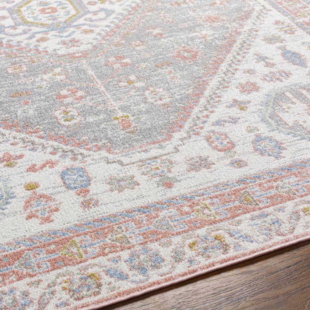 Machine Woven LVR-2348 Ivory, Plum Rugs #color_ivory, plum