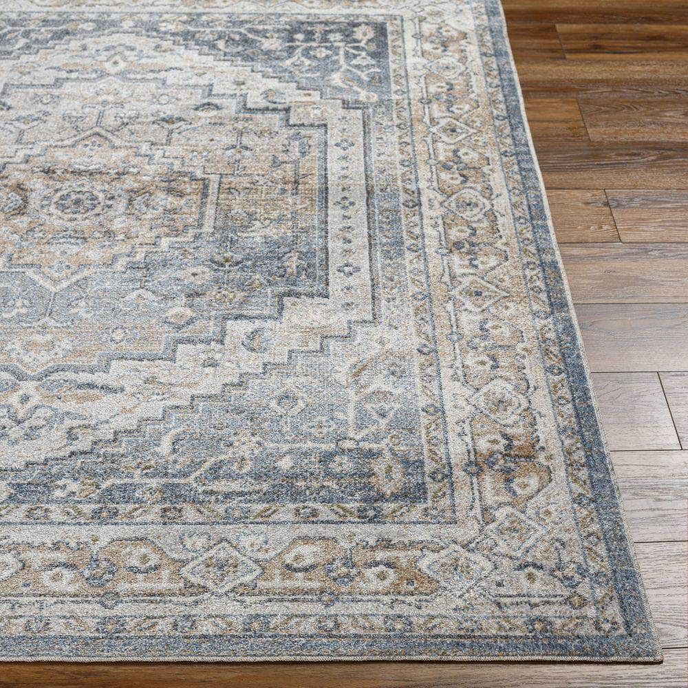 Machine Woven LLL-2323 Oatmeal, Gray Rugs #color_oatmeal, gray