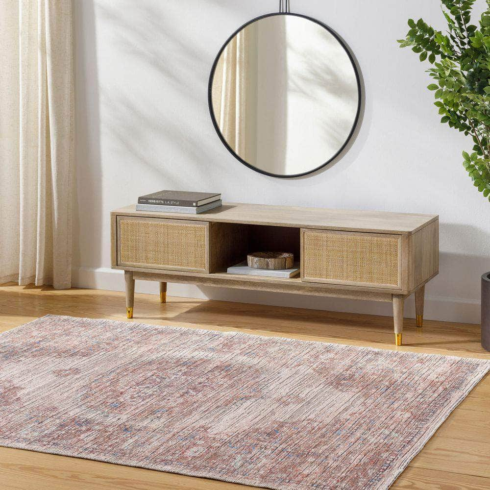 Machine Woven NLT-2305 Light Gray, Dark Brown Rugs #color_light gray, dark brown