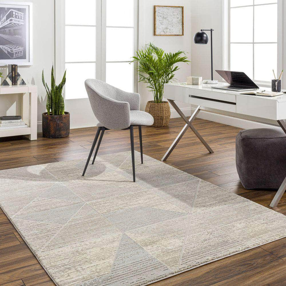 Machine Woven ALD-2310 Taupe, Tan Rugs #color_taupe, tan