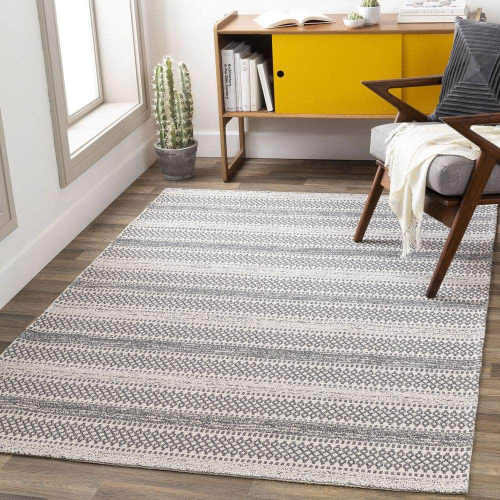 Machine Woven LCS-2309 Light Slate, Charcoal Rugs #color_light slate, charcoal