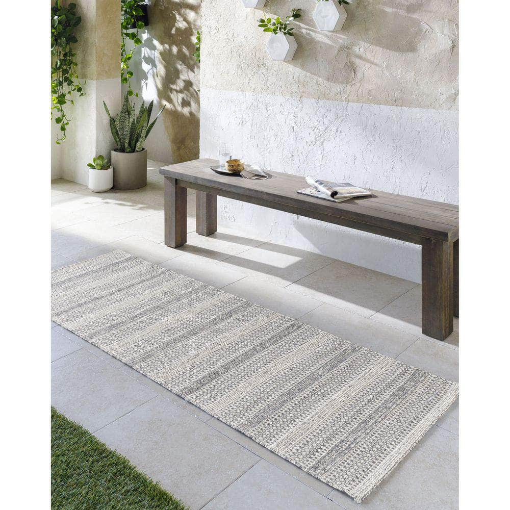 Machine Woven LCS-2309 Light Slate, Charcoal Rugs #color_light slate, charcoal