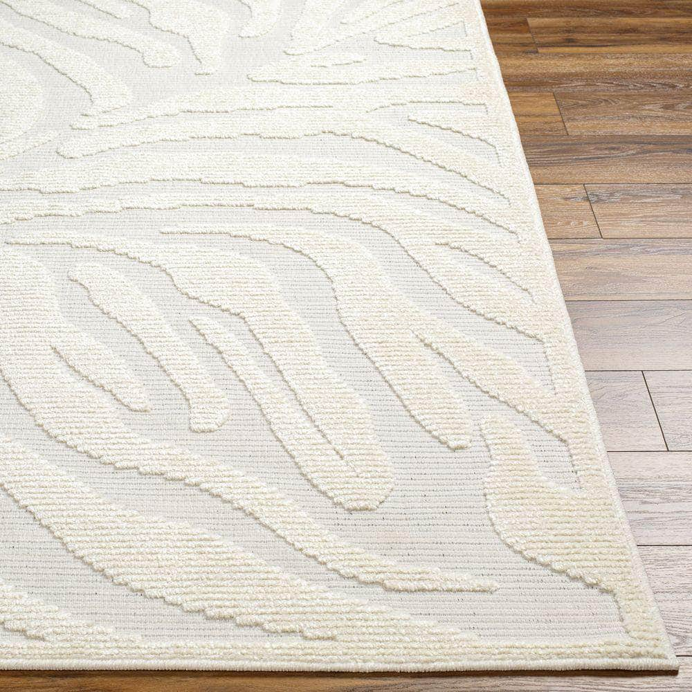 Machine Woven LYA-2316 White, Off-White Rugs #color_white, off-white